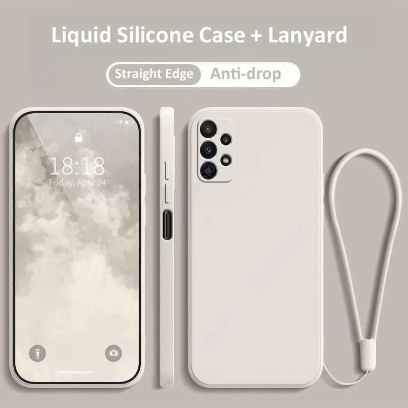 For Samsung A54 5G Case Funda Case For Samsung Galaxy A53 A54 A52 A32 A12 A13 A34 A33 A73 A52S A72 4G 5G Liquid Silicone Case_voghion.com