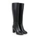 Women's Boots Thick Heel High Heel Square Toe Fashion All-match Warm and Comfortable Long Boots Women's Shoes High Boots Amazon AliExpress Shoes_voghion.com