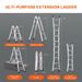 For Frame Telescoping 9.5 Ladder MultiFunction A FT Extension Homework_voghion.com