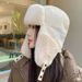 Cappello Lei Feng per uomo e donna dello stesso stile, autunno e inverno, caldo e spesso, in peluche, versatile, per ciclismo, sci e protezione per le orecchie._voghion.com