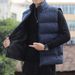 Oberbekleidung für Herren im Frühling und Herbst, neue wattierte Jacke mit Stehkragen, warme Weste für Herren, Weste für Herbst und Winter_voghion.com