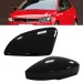 Γυαλιστερό μαύρο κάλυμμα πλευρικού καθρέφτη για VW Polo 6R 6C MK5 V 2009 2013 2014 2016 2017 2015 με μοντέλο φλας_voghion.com