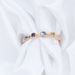 Summer New Arrival Same Style Multicolor Zircon S Pure Silver Gold Plated Ring_voghion.com