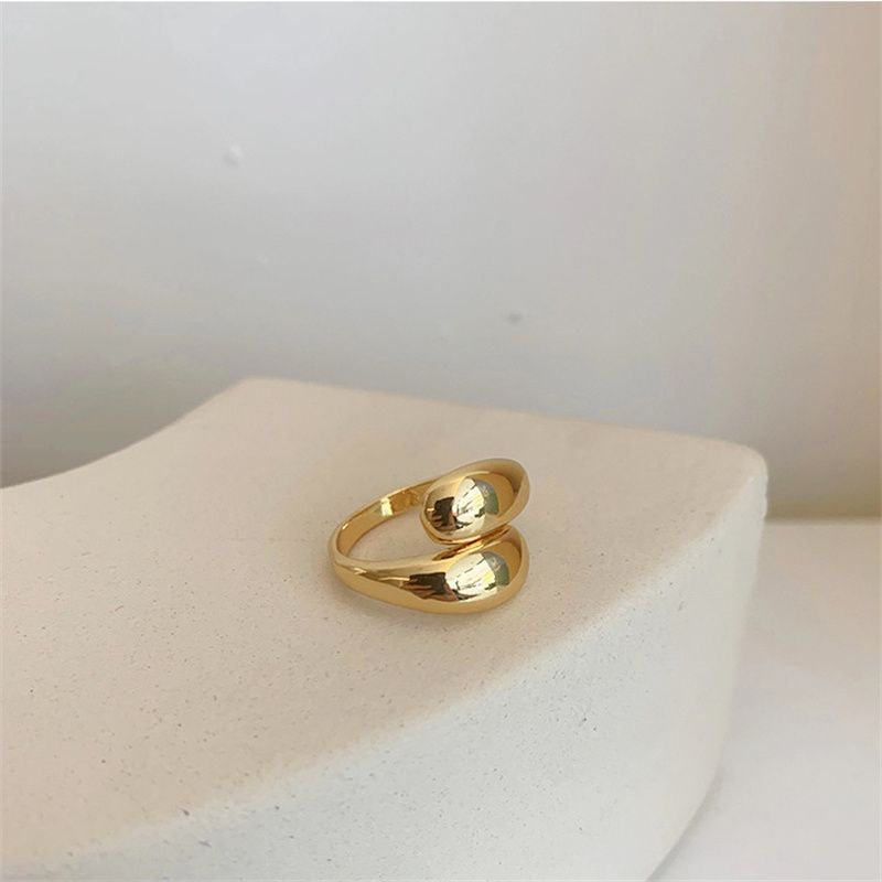 2025 Neuheiten Damen Kuppelring, großer dicker offener Ring in Gold und Silber, massiver Schmuck, 2024_voghion.com