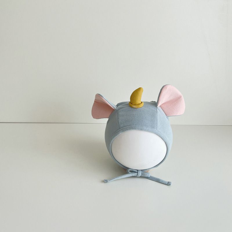 Baby hat Autumn and winter cartoon cute warm ear cap baby tire cap_voghion.com