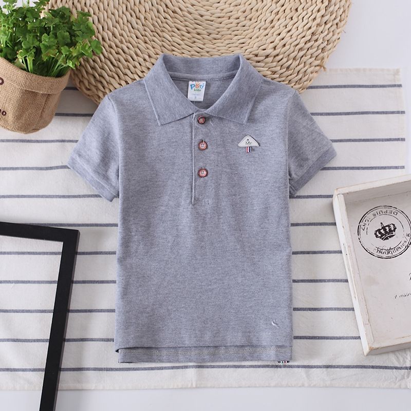 Børnetøj 2024 mode børnepoloshirt drengetøj børnetøj børne-T-shirt_voghion.com