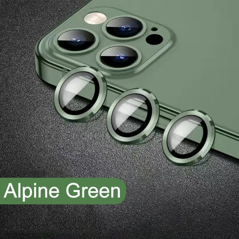 Metalowy pierścień osłona obiektywu aparatu szkło dla iPhone 11 12 13 14 Pro Max pełna pokrywa osłona aparatu dla iPhone 14 Plus 12 13 Mini_voghion.com