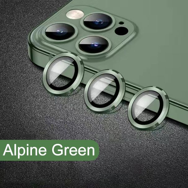 Metalowy pierścień osłona obiektywu aparatu szkło dla iPhone 11 12 13 14 Pro Max pełna pokrywa osłona aparatu dla iPhone 14 Plus 12 13 Mini_voghion.com