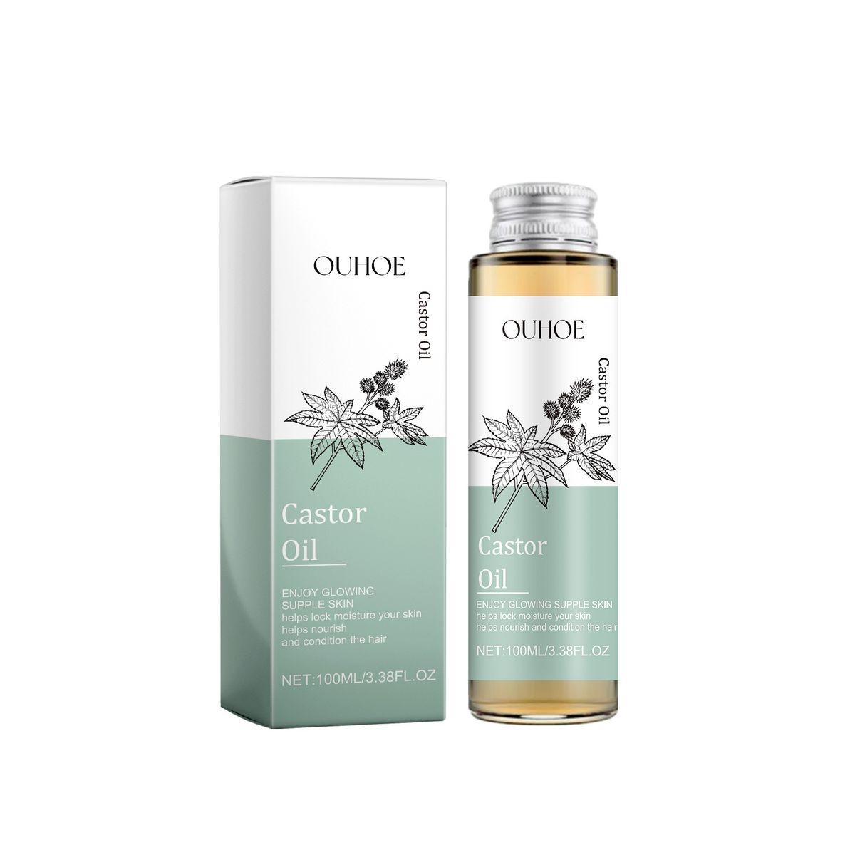 OUHOE Series Skin Moisturizing Hair Smooth And Brightening Multi Effect Massage Care Oil_voghion.com