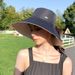 Children's 2024 Spring Fisherman Women's Summer Sunscreen and Leak proof Horsetail Sunshade Foldable Big brim Hat_voghion.com