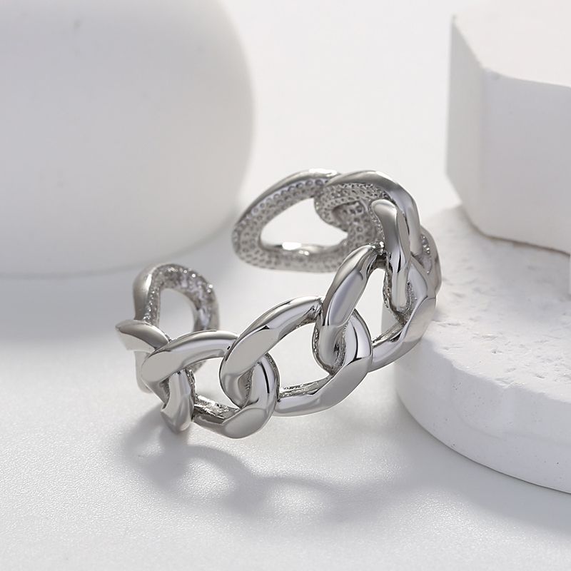 Luxuriöses Nischendesign im französischen Stil, Federstruktur, schlichter Kreis, Perlen-Damen-Index Fier Ri, personalisierter Trend_voghion.com