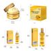 Vitamin C & Turmeric 4pcs Care Set: Mud Mask, Serum, Essence Water, Cream - Moisturize, Nourish, And Pamper Our Skin_voghion.com