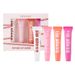 Julystar-myydyin hedelmäinen huulikiiltosetti - 4-osainen kosteuttava huuliöljysetti pitkäkestoisella kiillolla_voghion.com