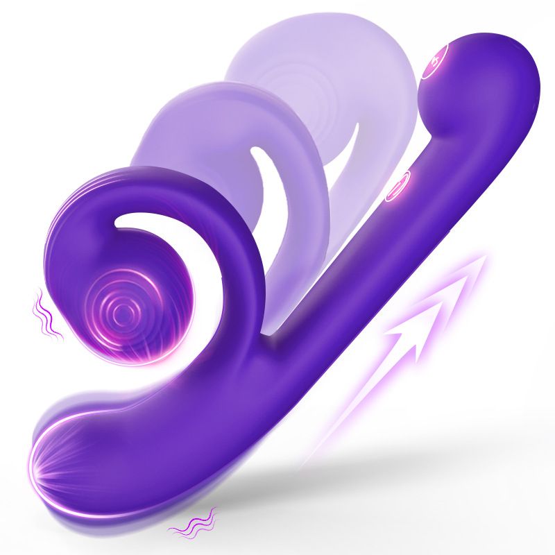 Vibromasseur double pour point G et clitoris pour femme, masturbateur pour femme, produits pour adultes_voghion.com