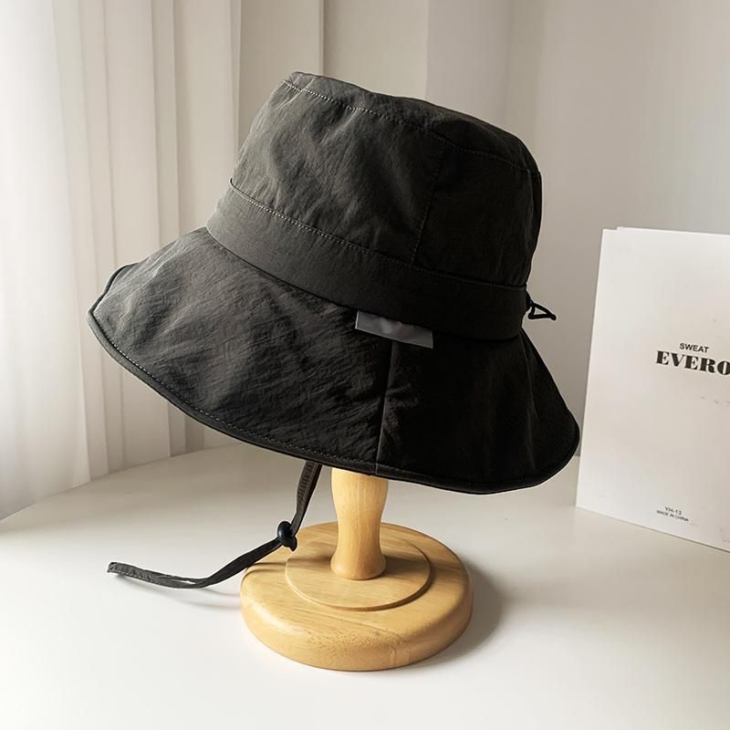 Outdoor Quick-drying Bucket Hat Women's Summer Sun Protection Sun Hat Big Brim Hiking Hat Men's Sun Hat_voghion.com