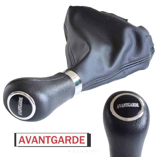 Automatischer AT-Auto-Schaltknauf mit Ledermanschette für Mercedes Benz C-Klasse W203 W209 CLASSIC AVANTGARDE ELEGANCE_voghion.com