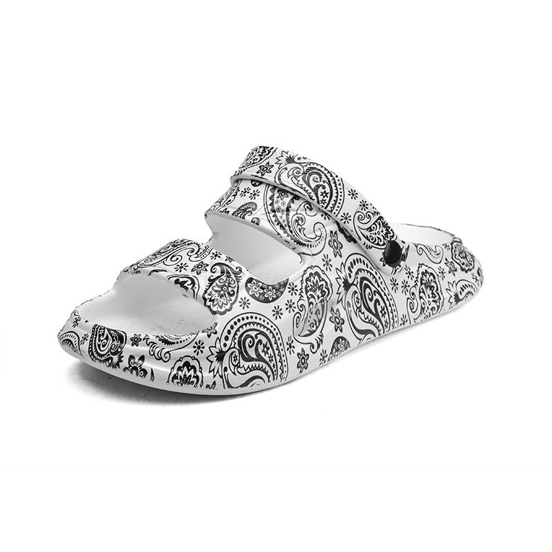 Lightweight Thick Soled Non-slip Flip-flops Wear Resistant Beach Sandals_voghion.com