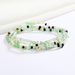Simple Fashion Handmade Beaded Glass Rice Beads Body Versatile Color-Block Elastic Waist Chain For Hot Girls_voghion.com