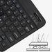 Xinweiqing 7/10 pouces Mini clavier clavier sans fil compatible Bluetooth pour téléphone tablette ordinateur portable_voghion.com