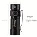 5W LED High Bright Mini Clip Flashlight Pocket Backpack Flashlight Outdoor Fishing Hiking Portable Lighting Torch_voghion.com