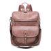 Women's backpack lightweight retro backpack for girls, large capacity casual travel dual-use shoulder bag_voghion.com