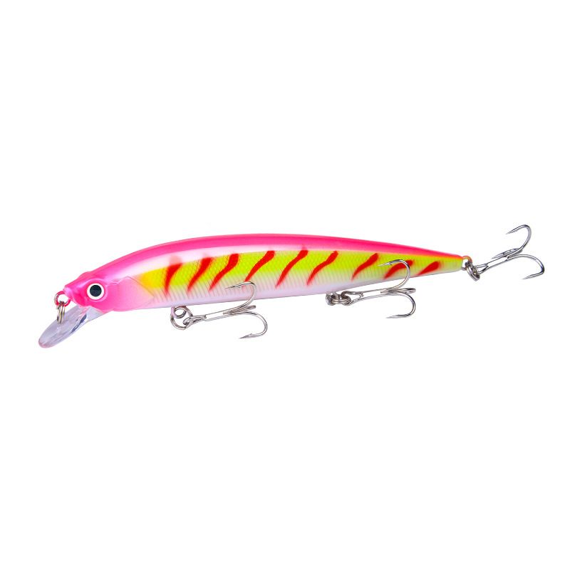 Isca artificial de longa distância 14 cm/18,3 g, isca flutuante para minnow, isca de simulação, isca rígida para perca_voghion.com