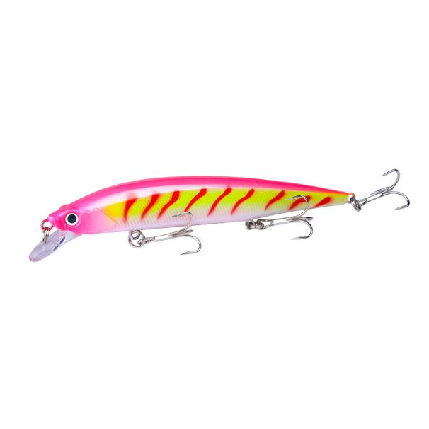 Isca artificial de longa distância 14 cm/18,3 g, isca flutuante para minnow, isca de simulação, isca rígida para perca_voghion.com