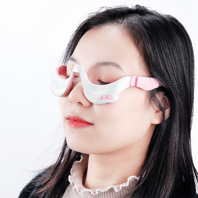 EMS Eyes Massager Micro-Current Vibration Pulse Eye Relax Heating Therapy Relieve Fatigue Fades Dark Circle Anti Wrinkle_voghion.com
