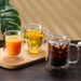 Modern Minimalist Double Wall Glass Tumbler With Handle - Borosilicate Heat-Resistant Coffee Cup For Home & Office (220ml/260ml/360ml)_voghion.com