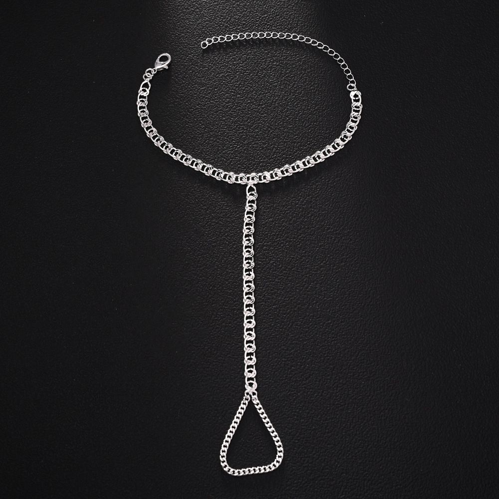 Cuban Finger Punk Style Adjustable Versatile Hand Jewelry Bracelet_voghion.com