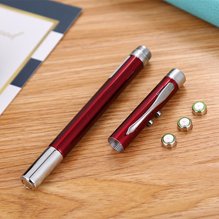 Factory Direct four-in-one Multi-function laser pointer pen type red laser infrared retractable pointer pen ballpoint pen_voghion.com