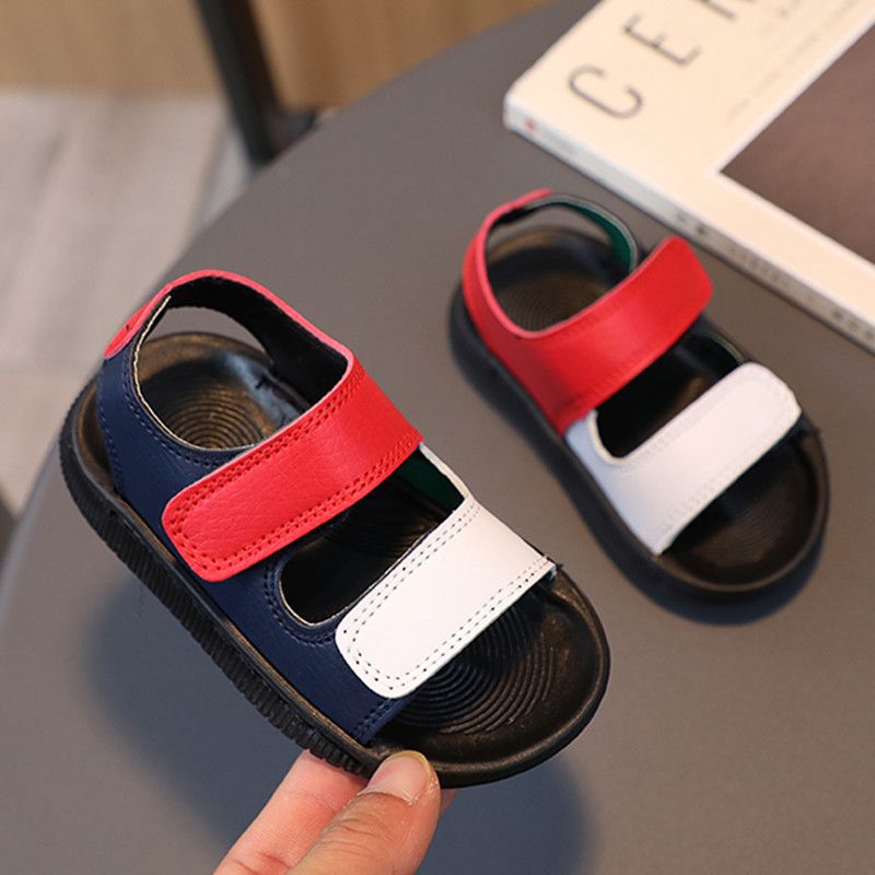New Boys Sandals 1 3 5 Years Old 4 Baby Shoes Open Toe Lightweight Soft Bottom Children's Beach Shoes Children's Sandals_voghion.com