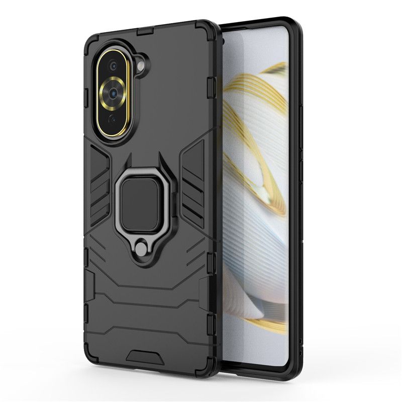 Stoßfeste Rüstungshülle für Honor X20 X30 X30i X7 X8 X9 Hybrid-Hart-PC + weiche TPU-Drehring-Ständer-Halter-Abdeckung_voghion.com