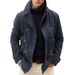 Men's Clothing Spot New Men's Clothing Casual Fashion Cardigan Solid Color Jacket Men's Windbreaker_voghion.com