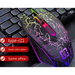 Mechanical Wrangler Wireless Mouse Bluetooth 2.4G Luminous Crack Silent Office Universal Desktop Laptop_voghion.com