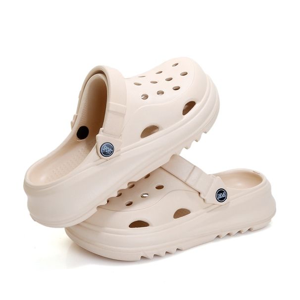 Nuove scarpe rialzate con suola spessa e forata per donna, primaverili, da esterno, in EVA._voghion.com