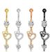 Gioielli da piercing di alta qualità, anello in zircone, perno a forma di cuore per ombelico, in magazzino all'ingrosso, dropshipping transfrontaliero_voghion.com
