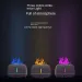 Aroma Diffuser Household Air Humidifier Ultrasonic Cool Mist Maker Fogger with Led Simulation Essential Oil Flame Lamp Difusor_voghion.com