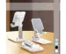 Support de bureau pliable et réglable pour téléphone portable et tablette iPhone - Vert_voghion.com