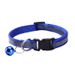 Pet Reflective Puppy Bell Glowing Cat Dog Collar_voghion.com