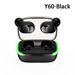 Y60 Fone Bluetooth Earphones 5.1 TWS Wireless Headphones With LED Display Stereo Headset Touch Control Earbuds Noise Reduction_voghion.com