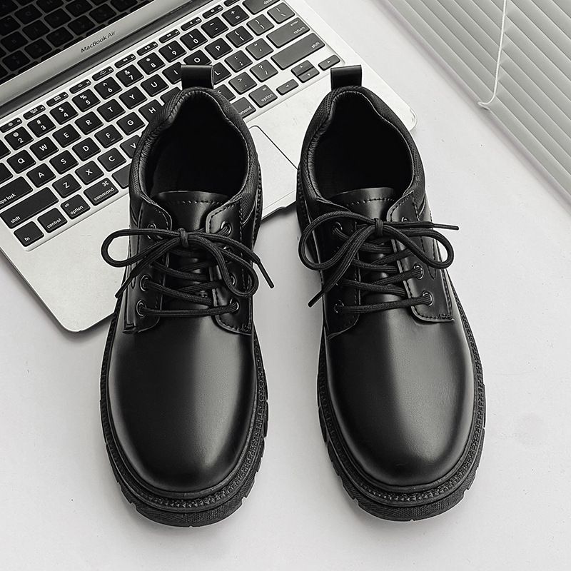 Herrenschuhe für den Herbst und Winter, neue Herrenschuhe im britischen Stil, rutschfest, verschleißfest, trendige Arbeitsschuhe, modisch und_voghion.com