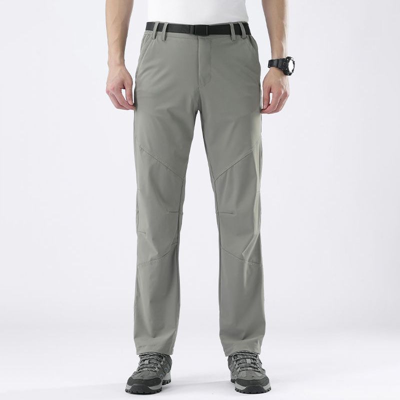 Pantaloni cargo dritti da uomo, casual, leggeri, elasticizzati, traspiranti, ad asciugatura rapida, per escursionismo e corsa_voghion.com