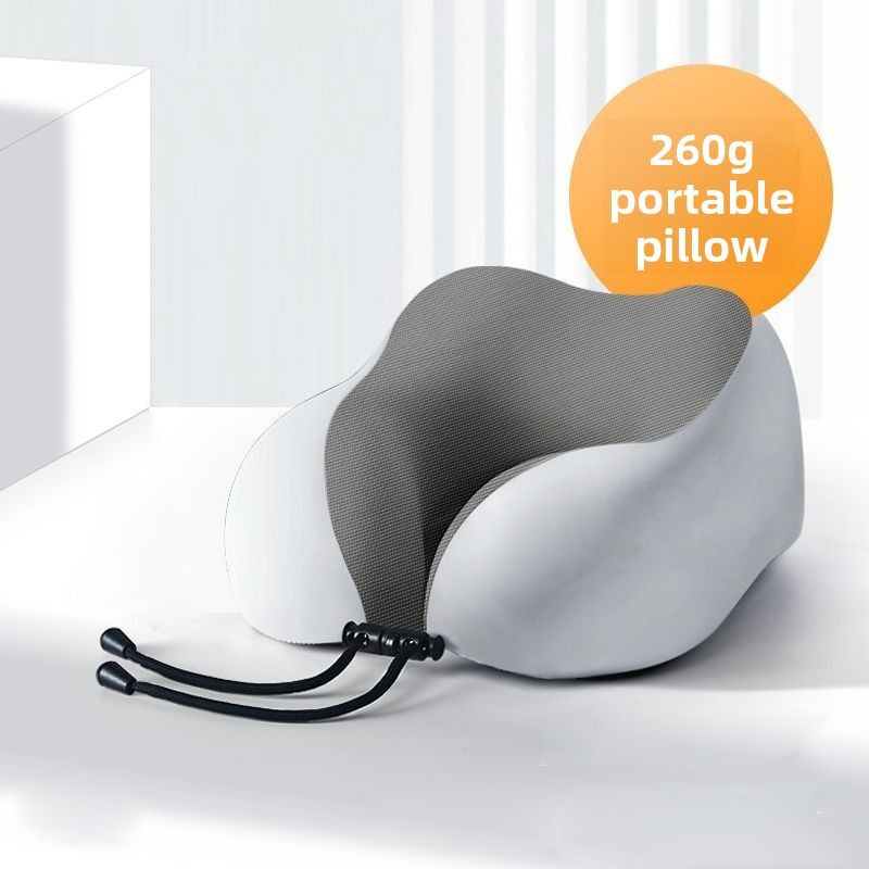Portable U-Shaped Neck Travel Airplane Pillow Essential Artifact For High-Speed Rail And Car With Strong Support_voghion.com