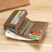 Wallet Card Cases New Retro Men's Short Wallet Card Holder With Multiple Card Slots And Coin Purse In Stock_voghion.com