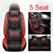 Universal Style Full Coverage Seat Cover For Golf 4 5 6 F10 F11 G30 Peugeot 207 206 MG4 Car Accessories Pu Leather_voghion.com