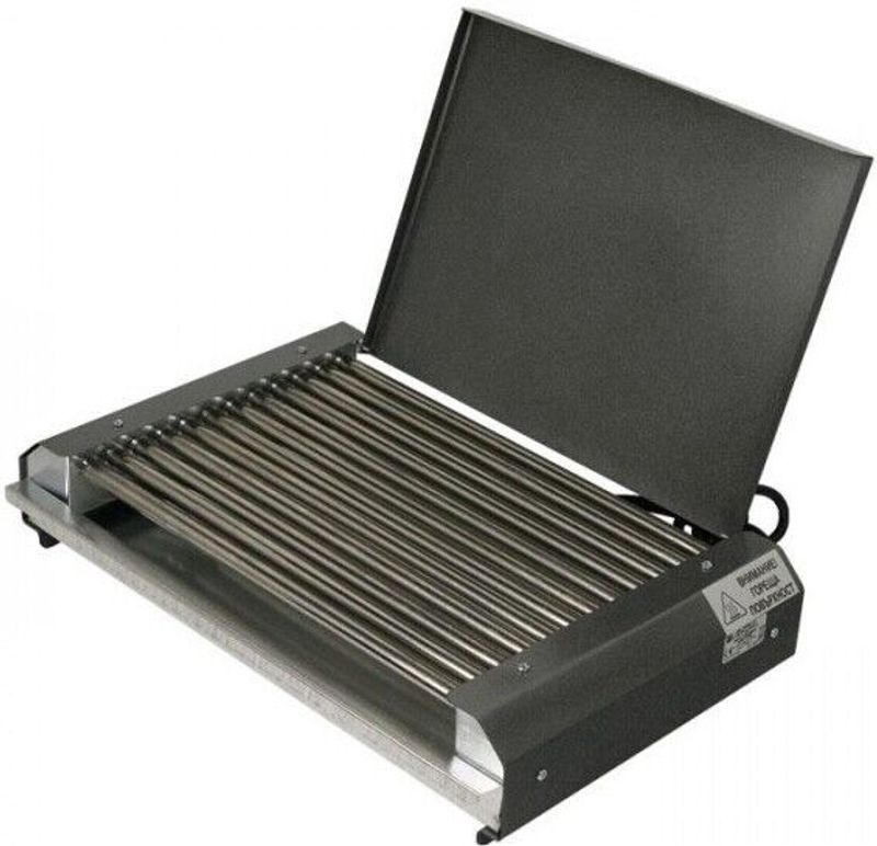 Electric Grill BBQ Barbecue 1600W Garden Camping Outdoor Cooking_voghion.com