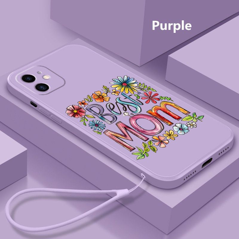 Για Huawei Honor X8 X9a X6 X7 X9 7X 8X 9X Pro 7C 8C 9A 8A Play 3 4T Δώρο για την Ημέρα της Μητέρας, Καλύτερη Μαμά, Γυναίκα, Λουλούδι, Μαλακή Θήκη Σιλικόνης με Λουράκι_voghion.com