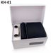2025 Solid Color Men's Gift Box 6-Piece Set Tie Pocket Square Collar Clip Cufflinks_voghion.com