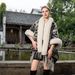 Women's Shawls New Knitted High Grade Shawl Cape Retro Elegant National Style Fringed Shawl Warm Versatile Coat_voghion.com